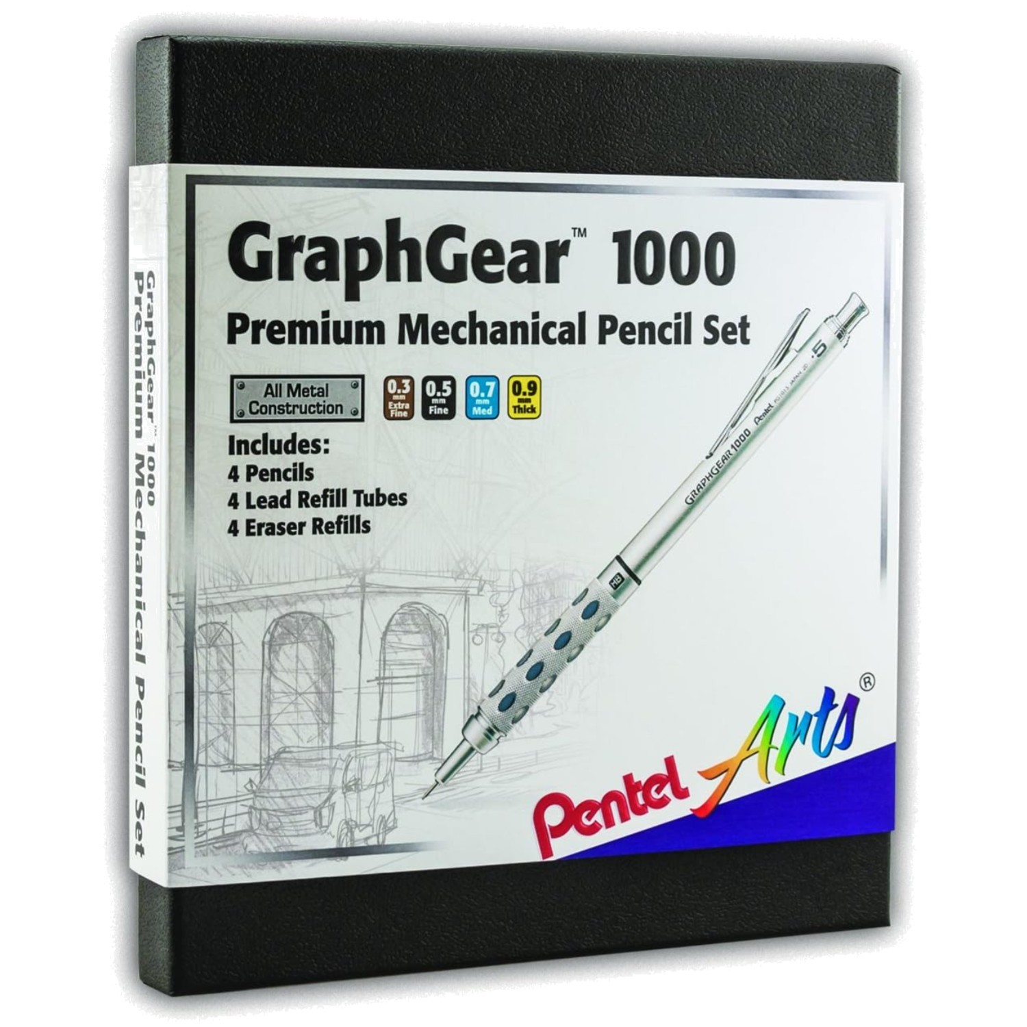 Superior Drafting Pencil with Lead Hardness Indicator