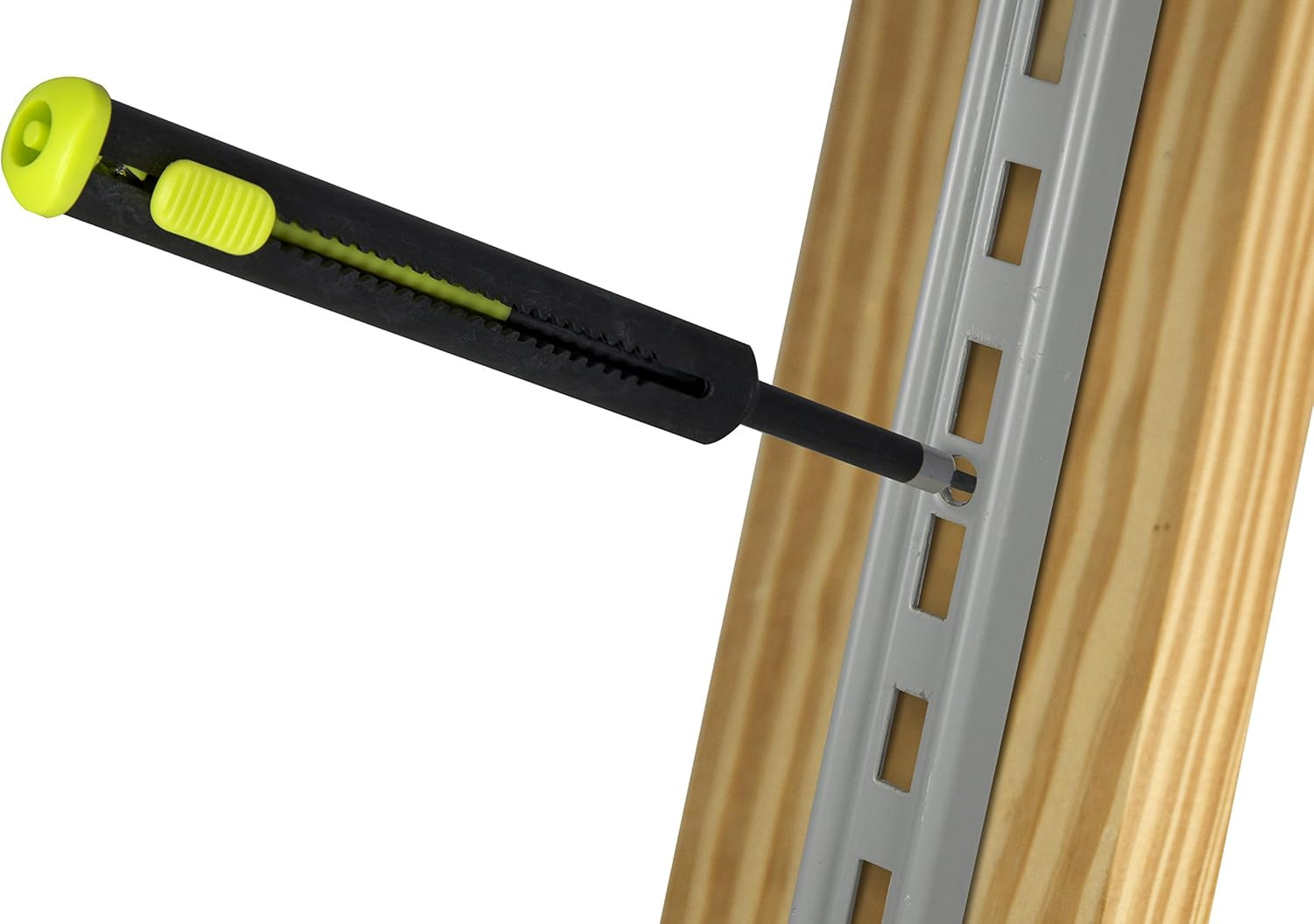 Industrial REACH- Deep Hole Mechanical Pencil with Lead Refills Included, Yellow