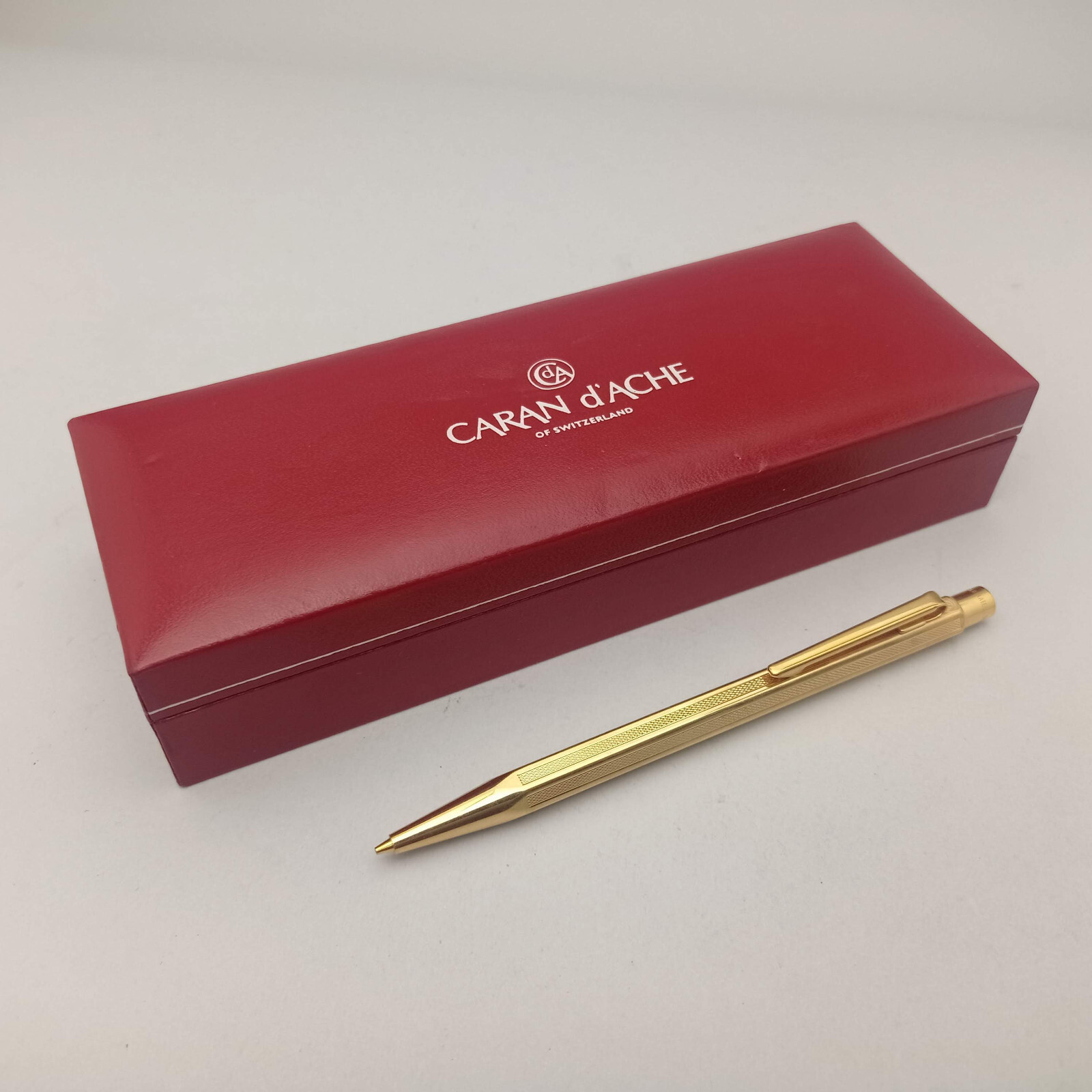CARAN D’ACHE ECRIDOR GOLD PLATED MECHANICAL PENCIL 0.7 MM EXCELLENT IN BOX RARE