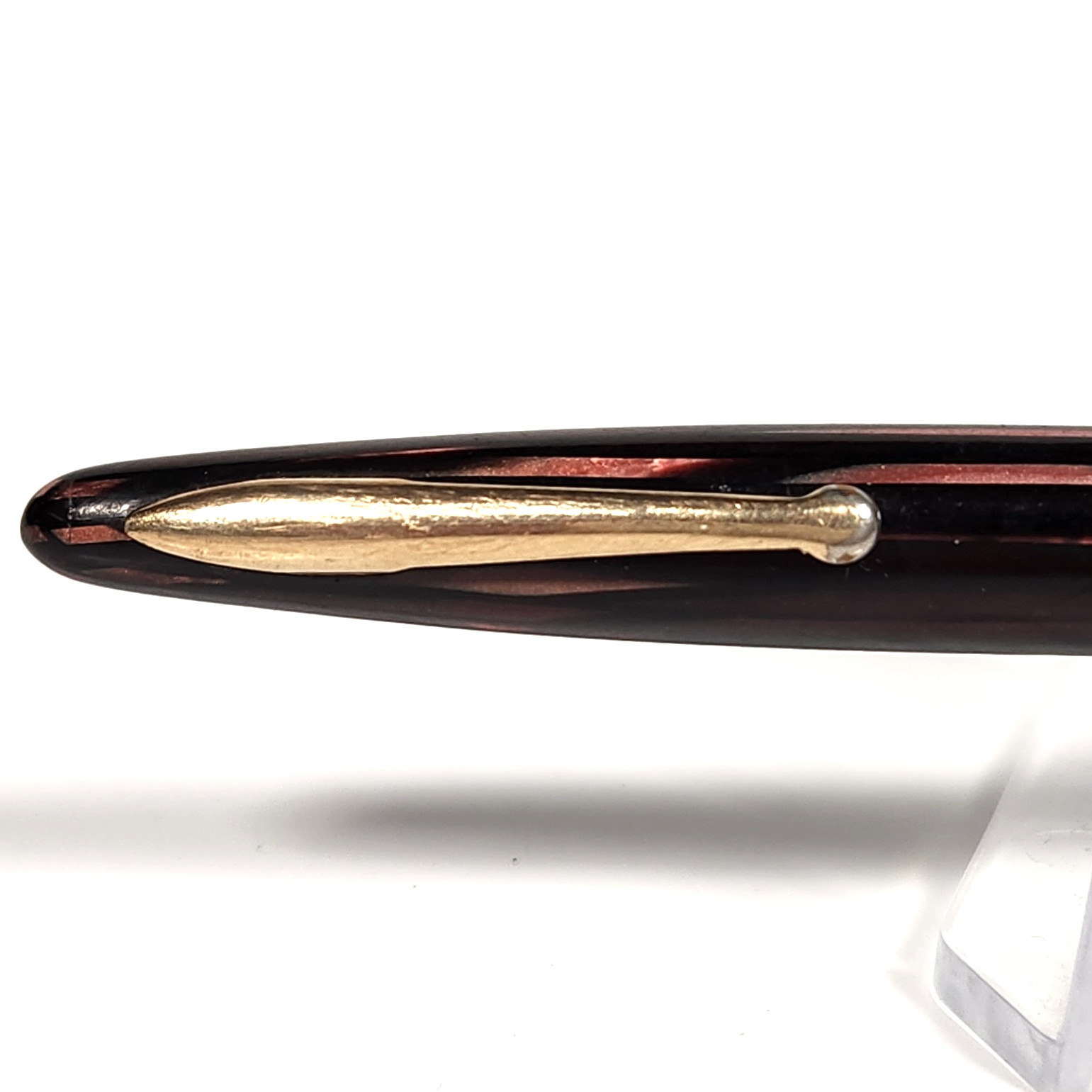 Vintage Sheaffer Balance 875 GT Mechanical Pencil Skyboy Carmine Red Used Works