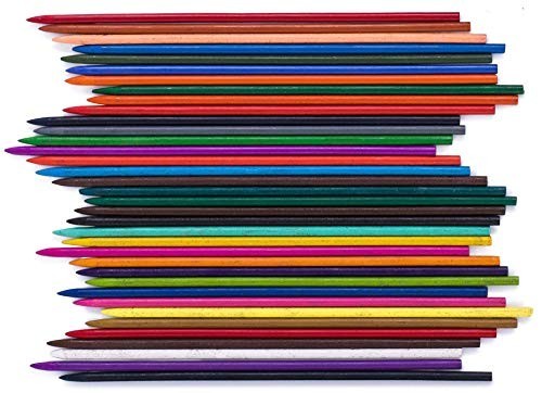 36 Green Lead Refills & 36 Assorted 2.0mm Mechanical Pencils – 36 Unique Colors
