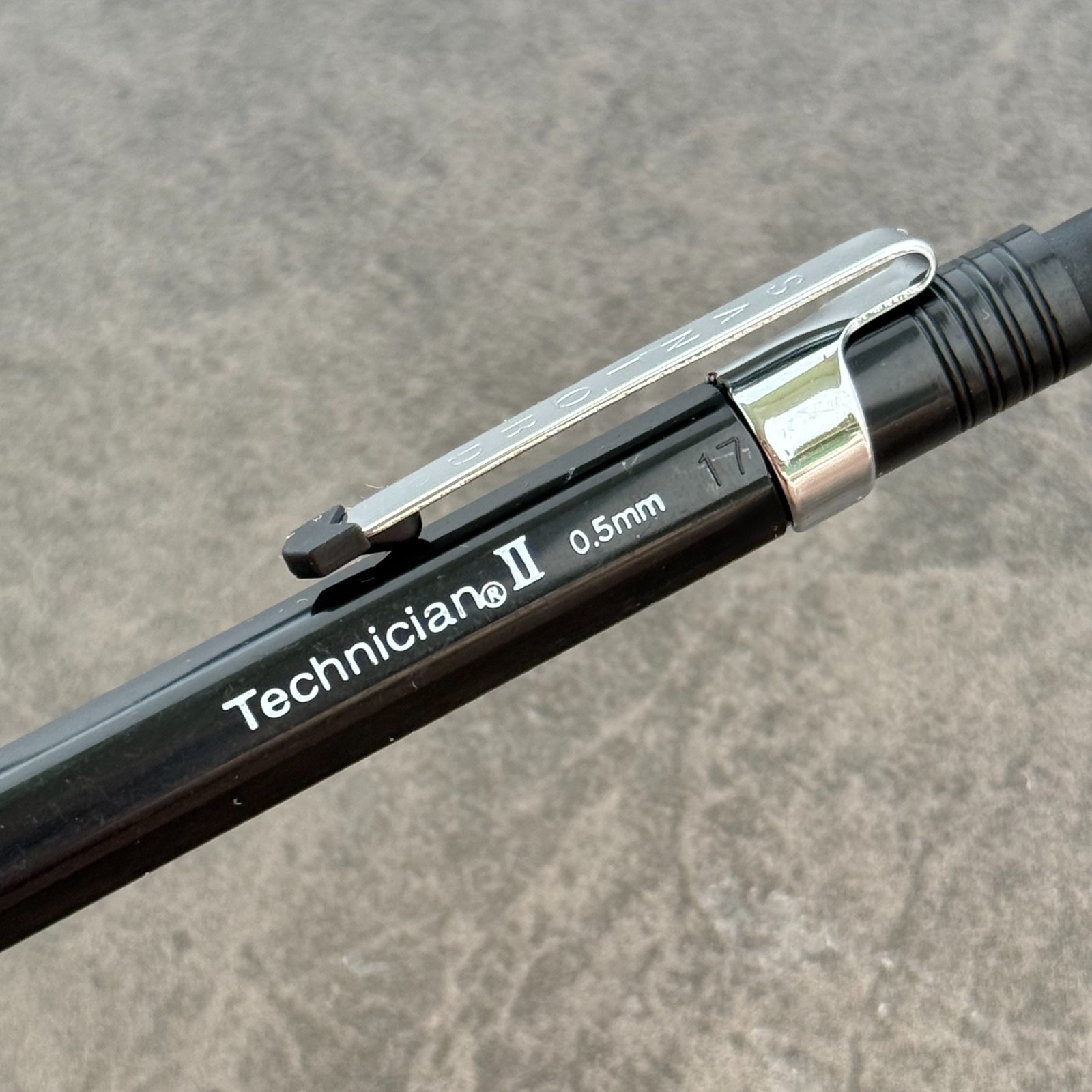 Sanford Technical II 0.5mm Lead Mechanical Pencil, Vintage Black Color
