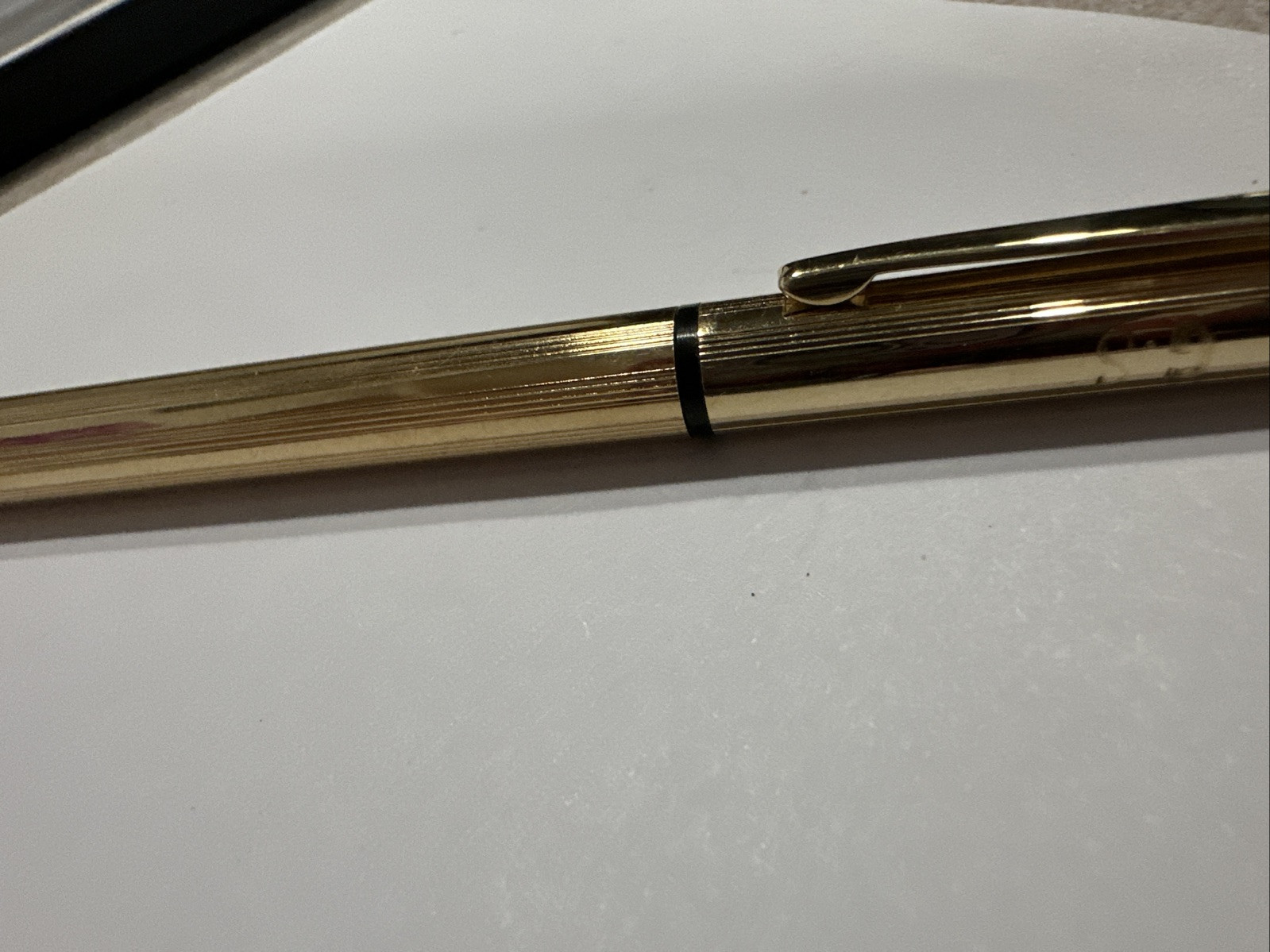 ANSON Vintage Mechanical Pencil Only, Karatclad Heavy Gold Electroplate USA, Box