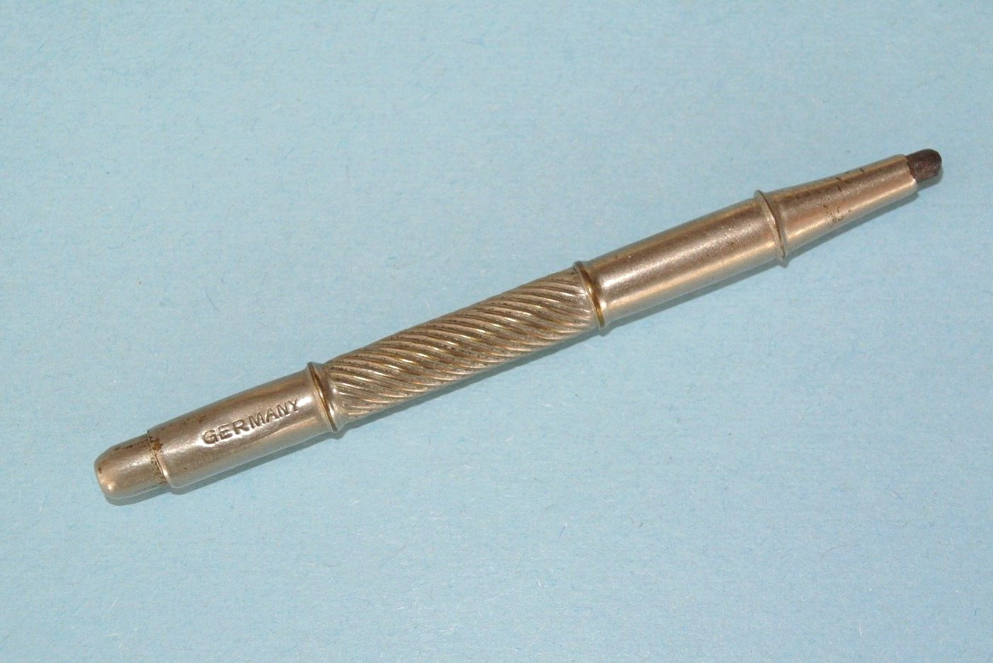Vintage signed GERMANY 3.5″ Mechanical Pencil ~ Push Button Top