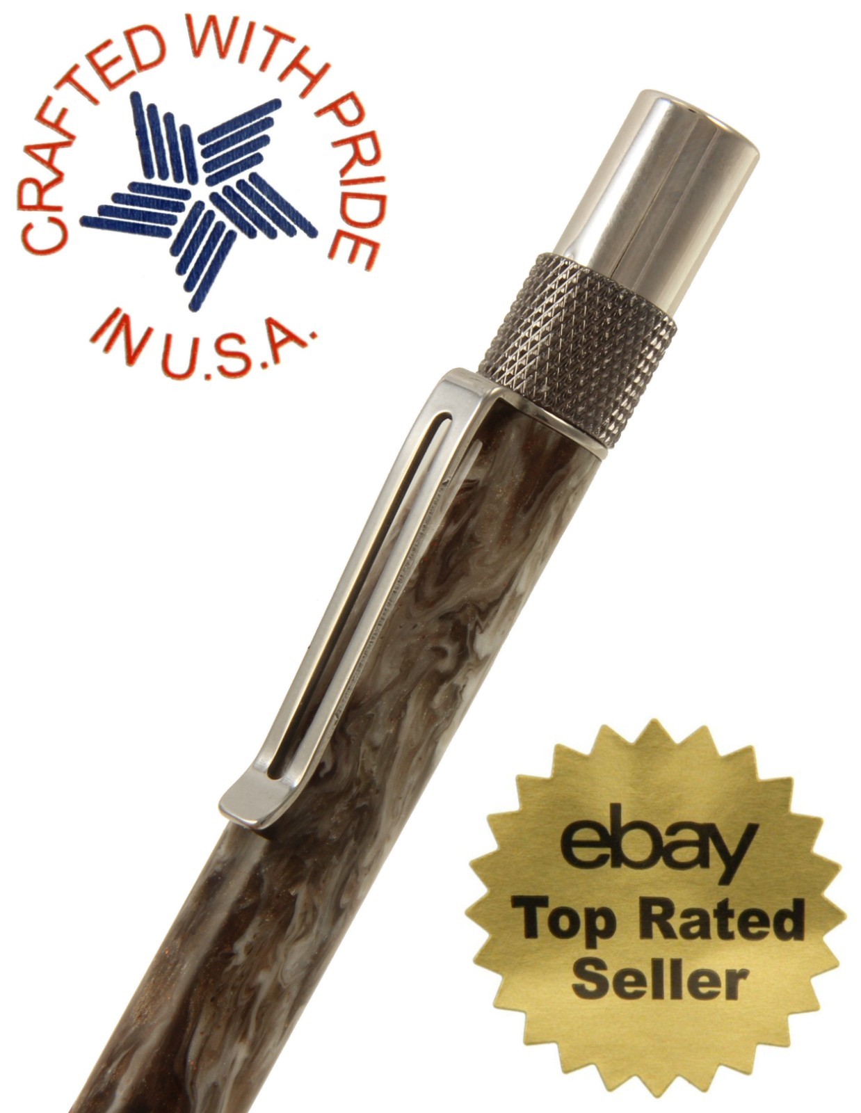 Dura Click .07mm Pencil / Gun Metal Hardware & Rootbeer Float Body / N84