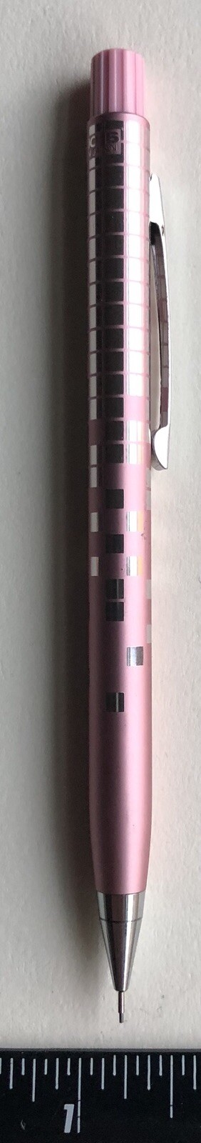 Vintage TOMBOW MONO M16 Mechanical Pencil .5mm Lead Pink Metal NOS Japan