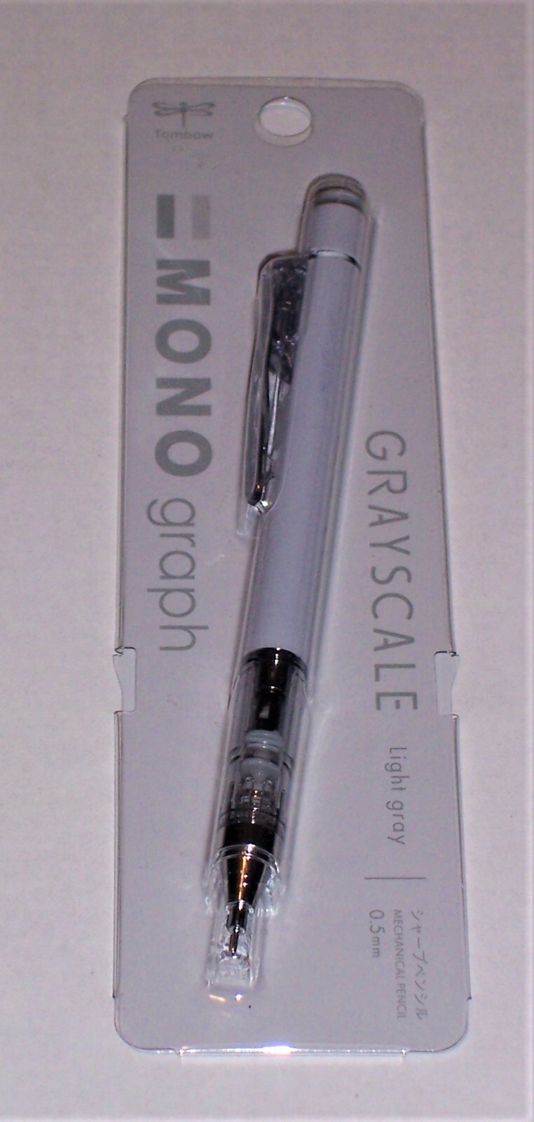Tombow DPA-146C [Limited Mechanical Pencil Monograph Grayscale Light Gray 0.5mm]