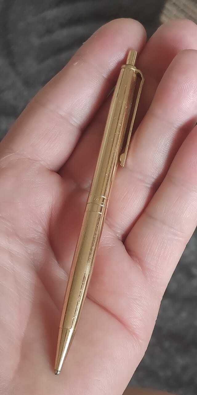 🔴BOLASCRIP Marked Walzgold Rolled Gold Mechanical Pencil – 1970s Germany🔴