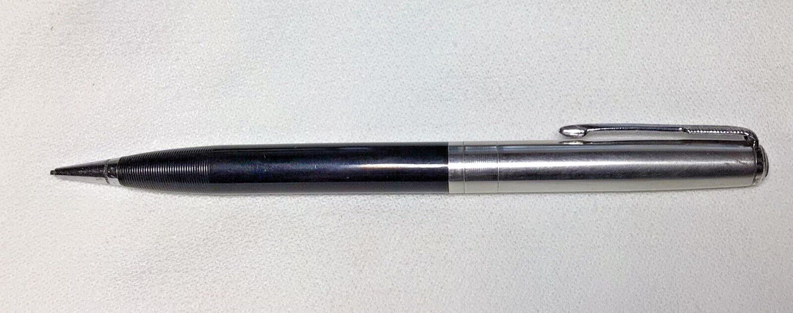 Parker 51 Pencil Stacked Coin Cap Black Barrel Nice Clean Working Pencil
