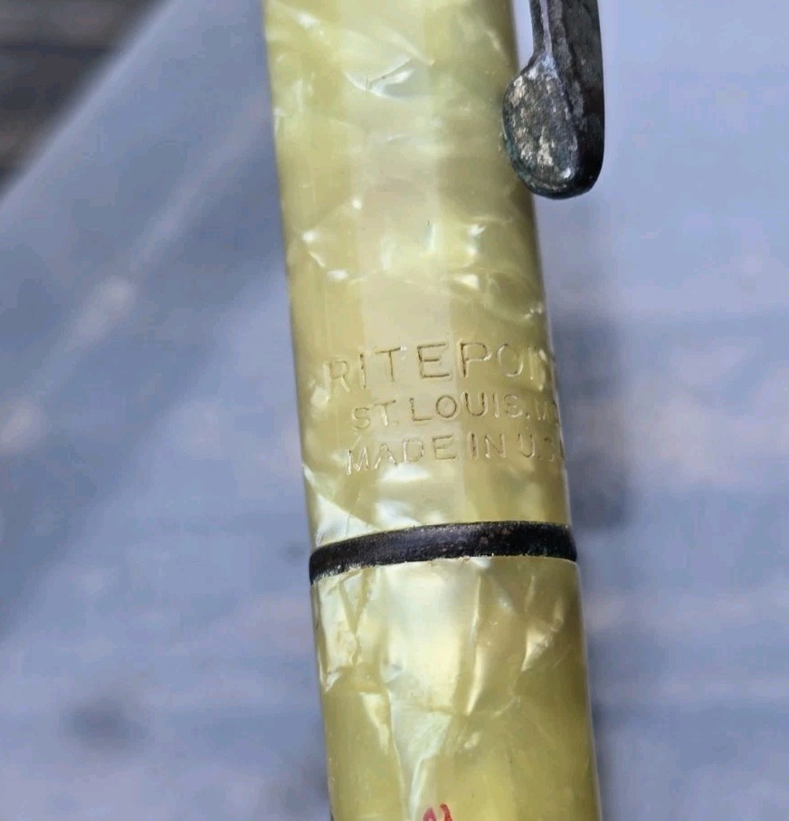 Vintage Ritepoint Mechanical Pencil KVFD- KFMY Fort Dodge Iowa
