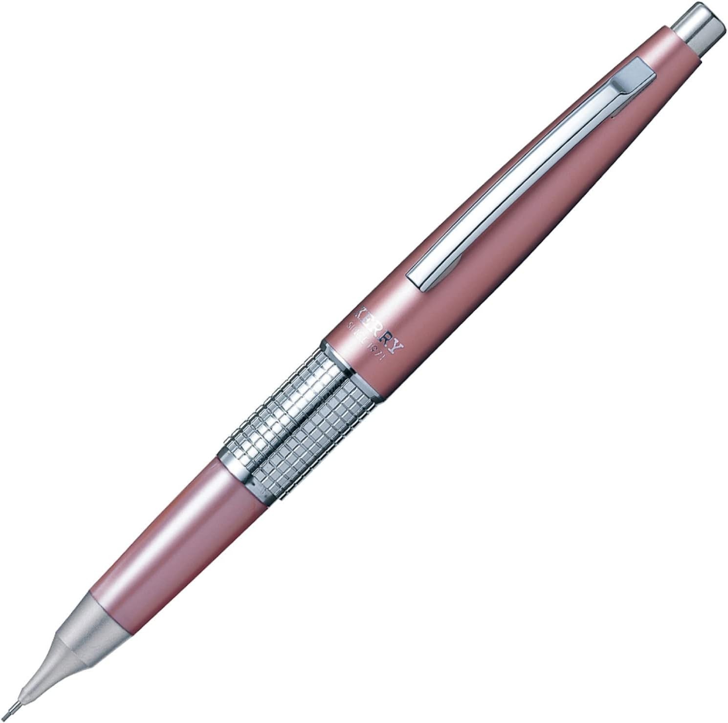 Pentel Kerry Mechanical Pencil 0.5mm Rose Pink Body P1035-PD Classic Capped