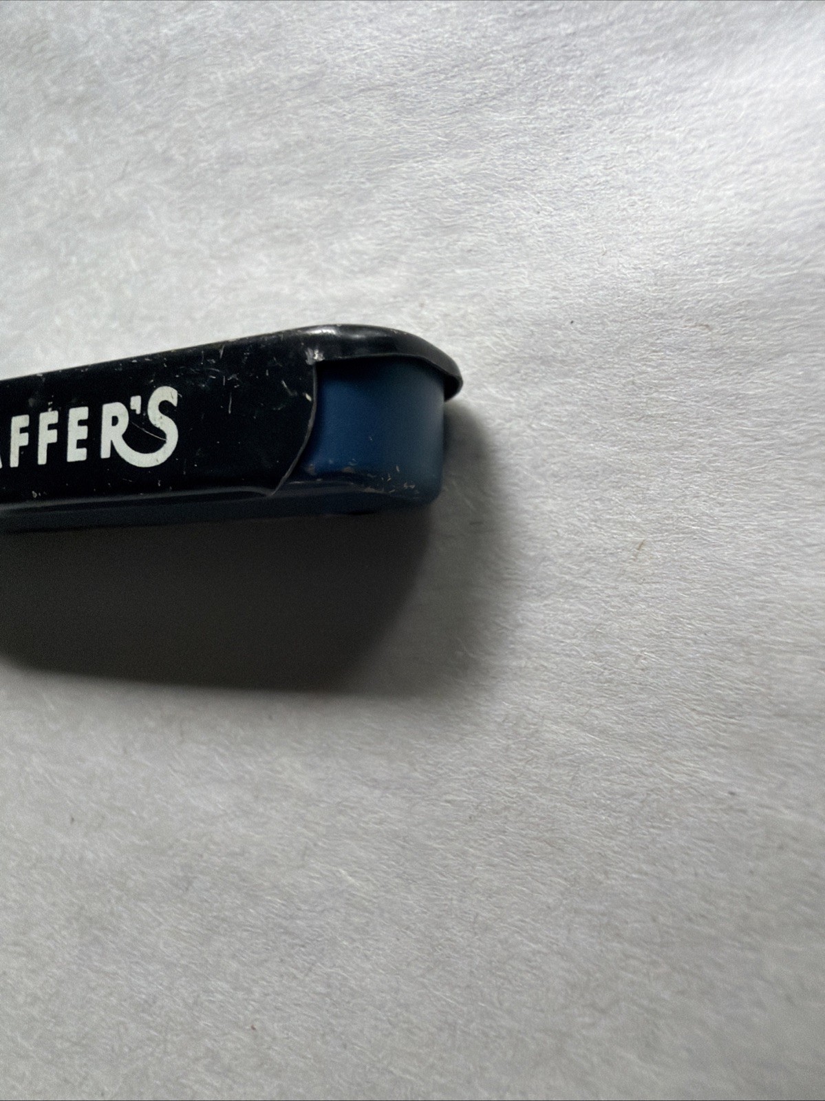 Vintage SHEAFFER Fineline Mechanical Pencil Lead RED 1.1mm Metal 12pk Tin USA