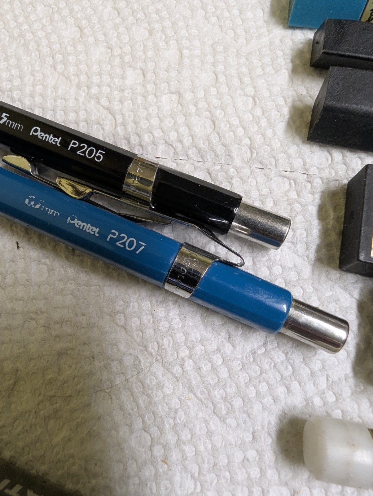 PENTEL Mechanical Pencil & Leads HUGE VARIETY LOT Vintage New & Old