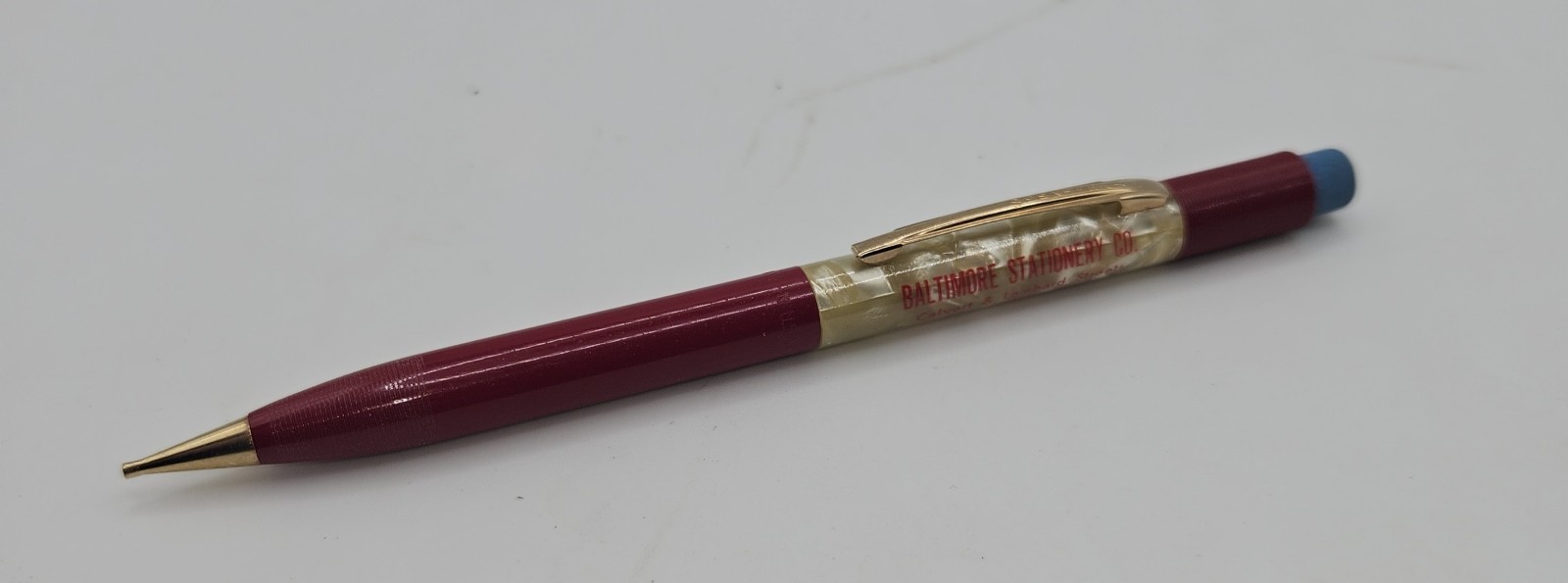 Vintage Sheaffers Mechanical Pencil. Baltimore Stationery Co USA