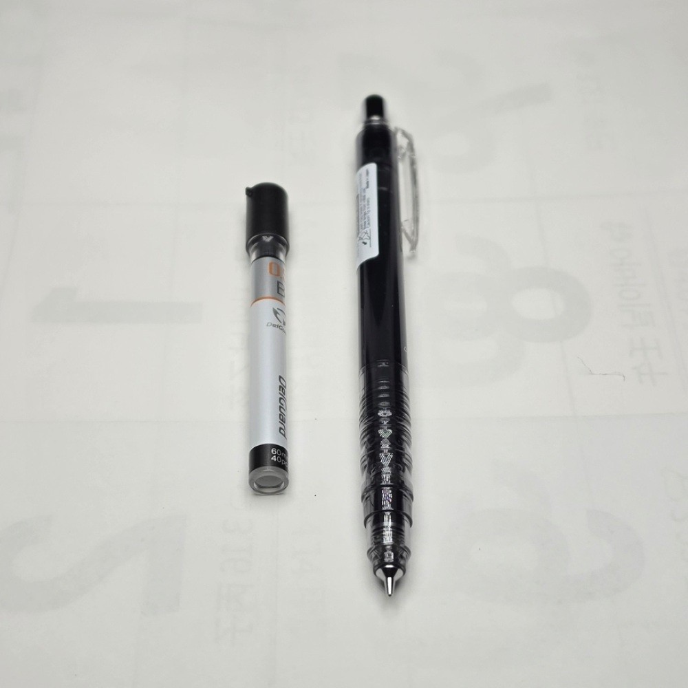 Zebra DelGuard 0.5mm Mechanical Pencil 105mm Black or Clear 1pc Japan