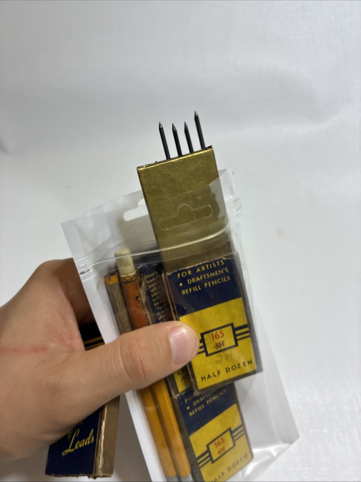 L&C Hardtmuth KOH-I-NOOR Mechanical Drafting Tool Graphite Pencil Wood 1511 Lot