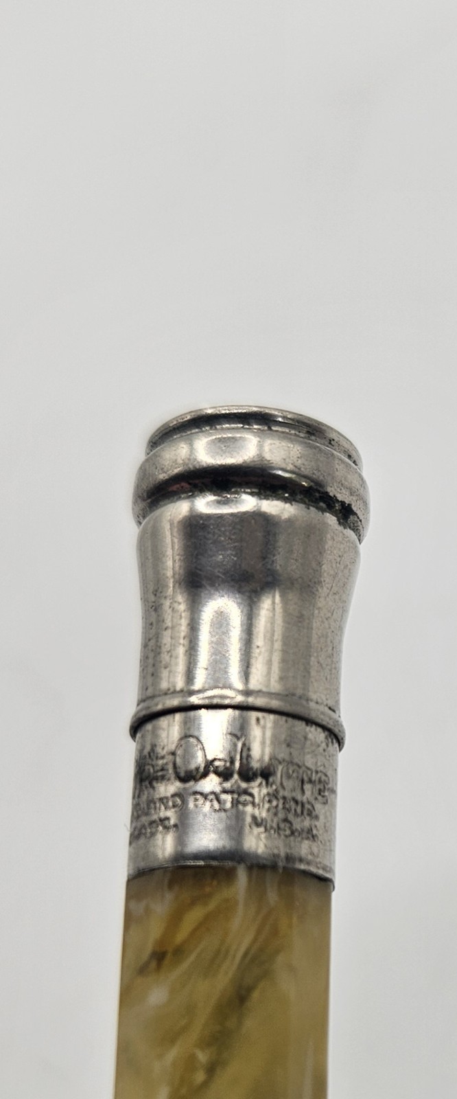 Vtg. Dur-O-Lite 1930s Mechanical Pencil Yellow