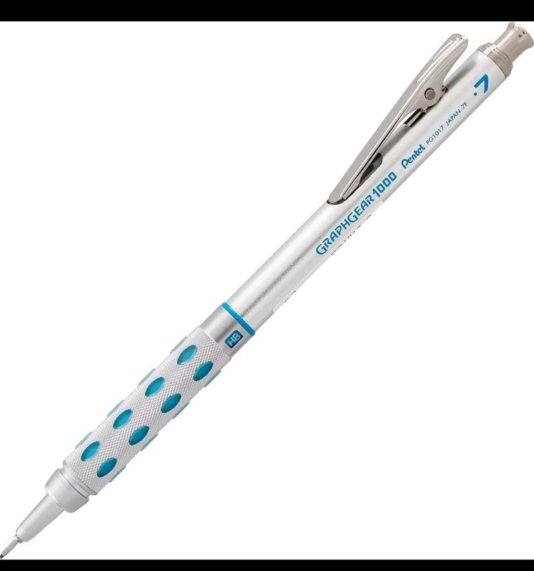 Pentel Graph Gear 1000 Mechanical Drafting Pencil 0.7mm Blue (PG1017)