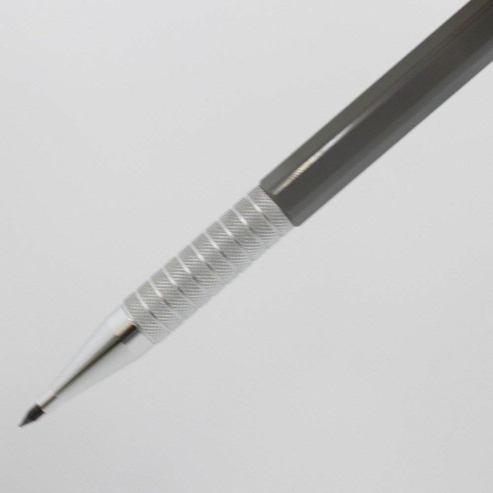 2.0mm Mechanical Pencil Set (HB, 2H, Red) + 3 Replacement Leads & Sticky Notes