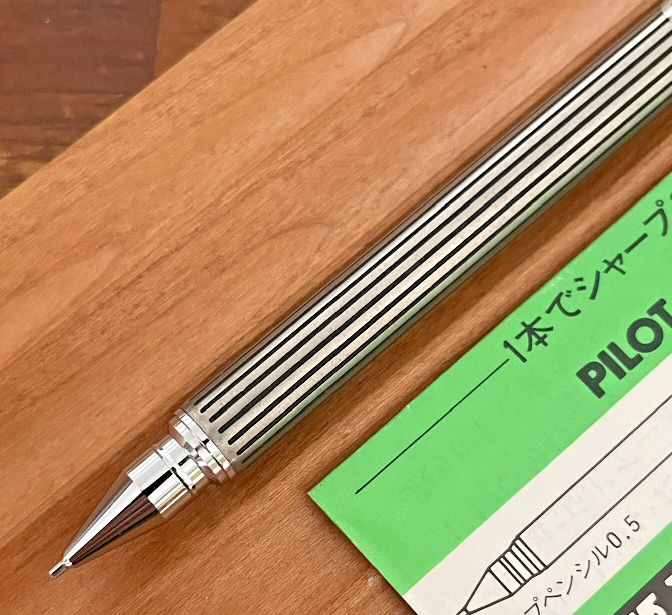 Pilot Multi-Function Ballpoint Pen Pencil Switch Etched Motif Made in Japan