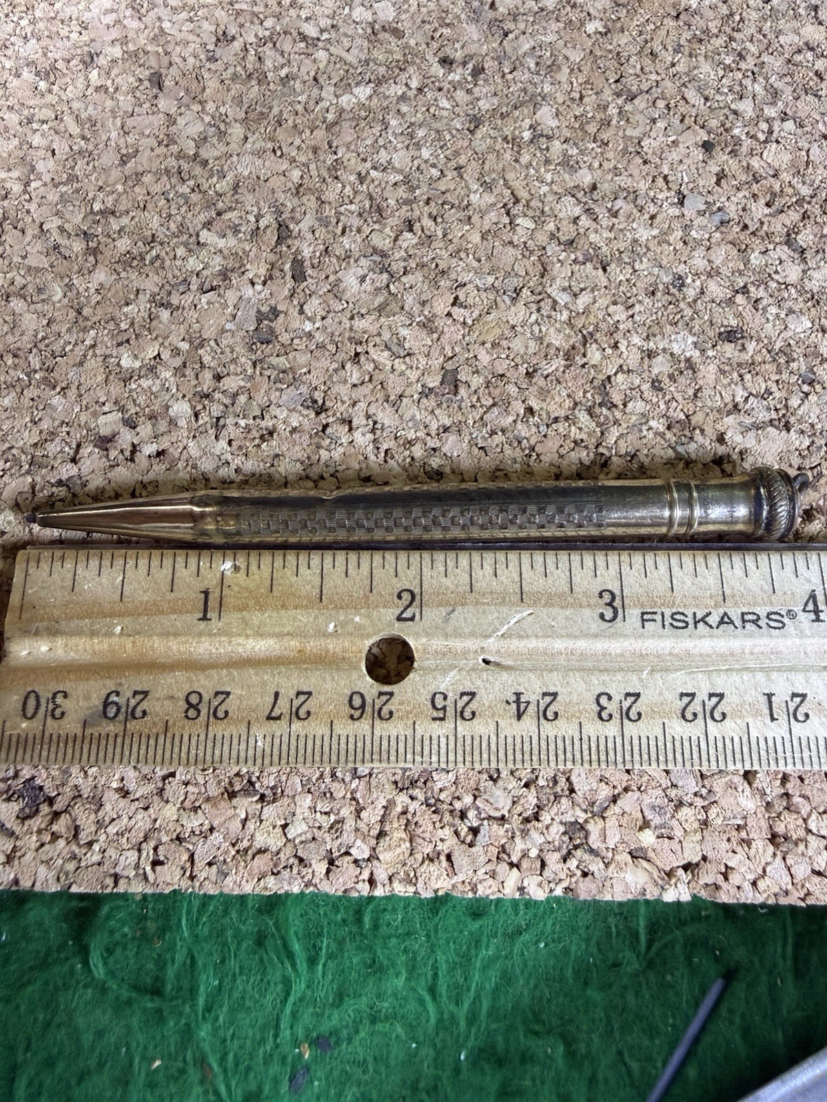 Antique 14K Gold Filled Mechanical Propelling Pencil c. 1890-1920 Works 4”