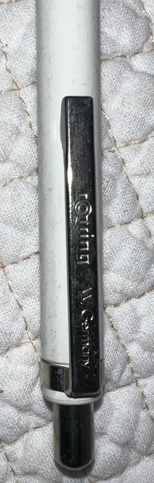 Rotring Tikky Special white Mechanical Pencil 0.5 mm West Germany