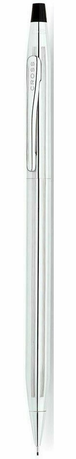 Cross Pencil Lustrous Chrome 0.9mm Pencil Made In Usa Mint *