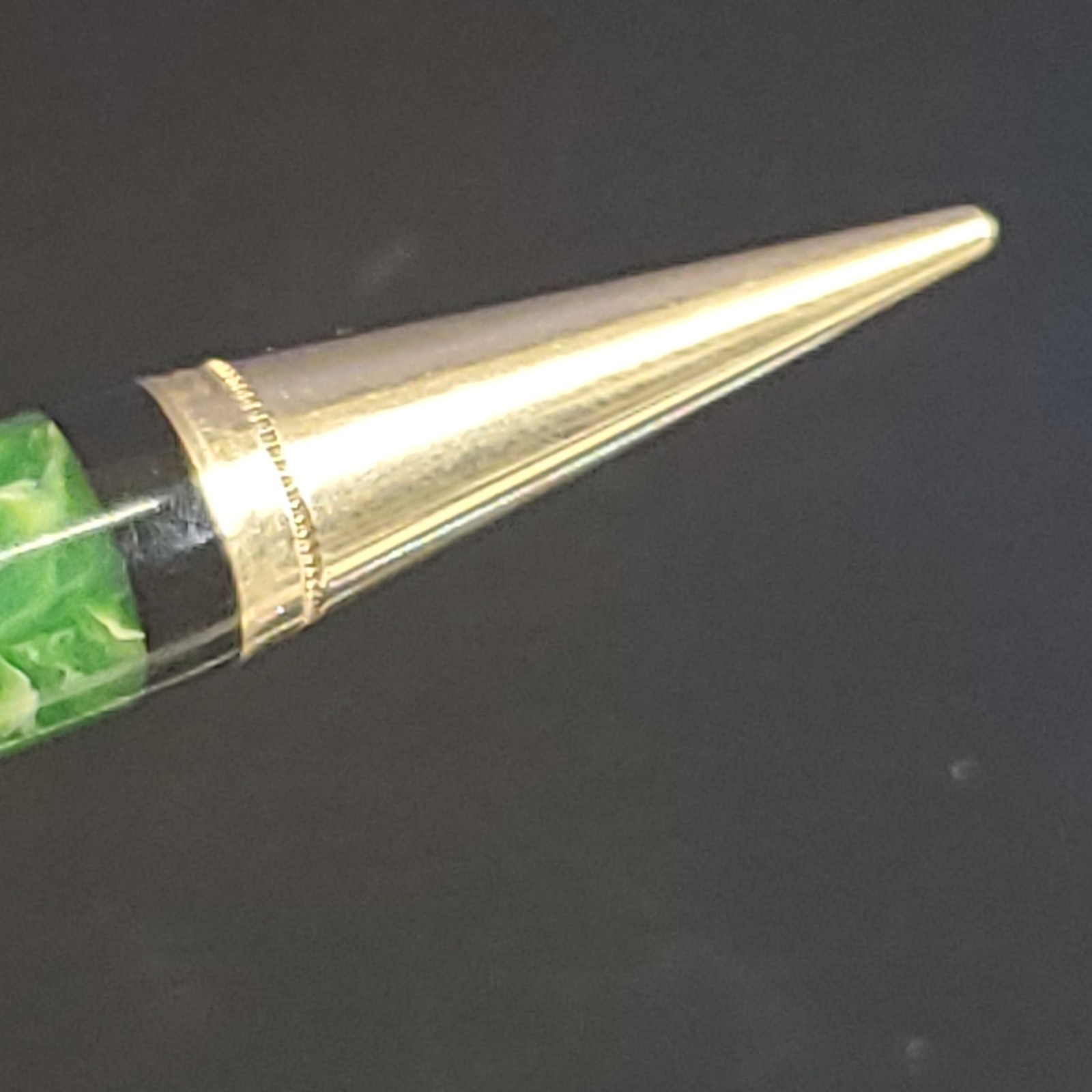 VTG 1920s Parker Duofold Jade Green Apple Mechanical Pencil Clip Model USA VGC
