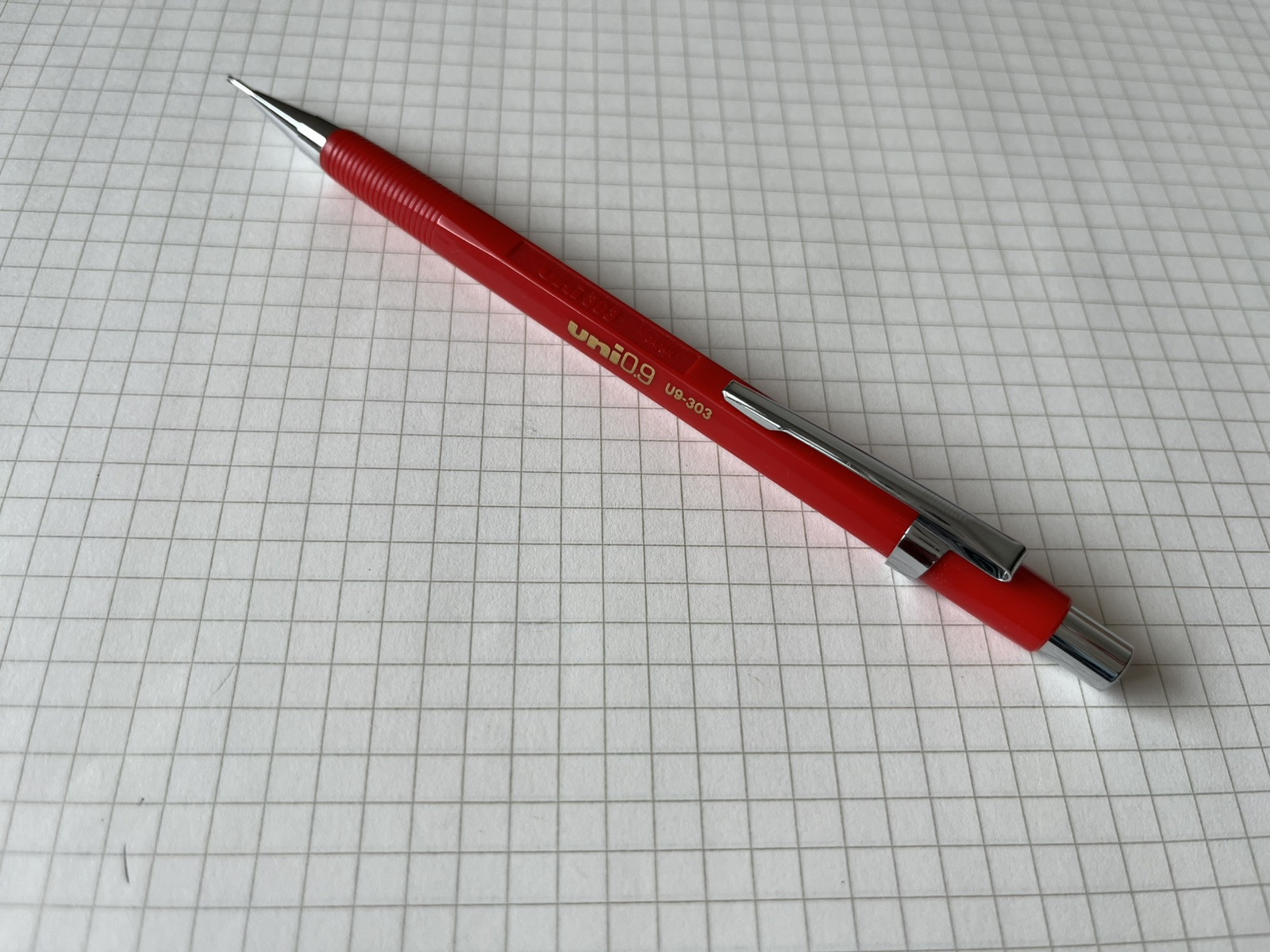 Vintage Mechanical Pencil MITSUBISHI UNI U9-303 ::: 0.9 mm ::: Japan ::: NOS