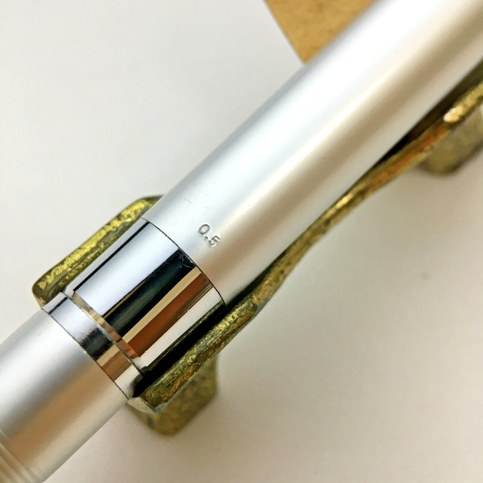 Platinum Mechanical Pencil Body Knock Angle 0.5 mm Made in Japan