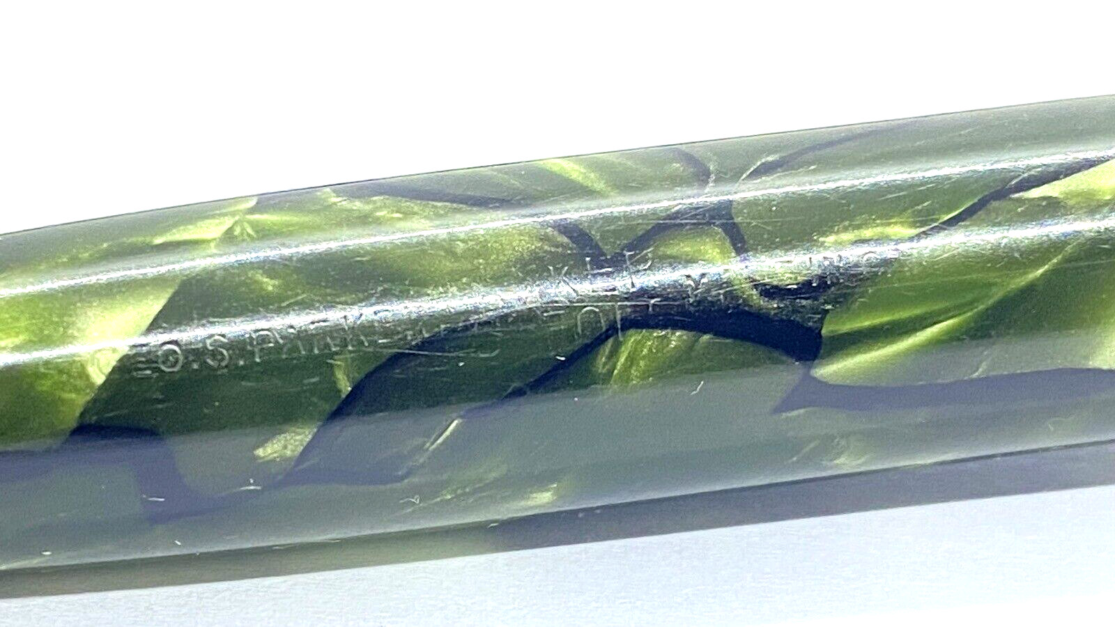 VINTAGE PARKER SENIOR DUOFOLD MECHANICAL PENCIL IN SEA GREEN MADE IN CANADA