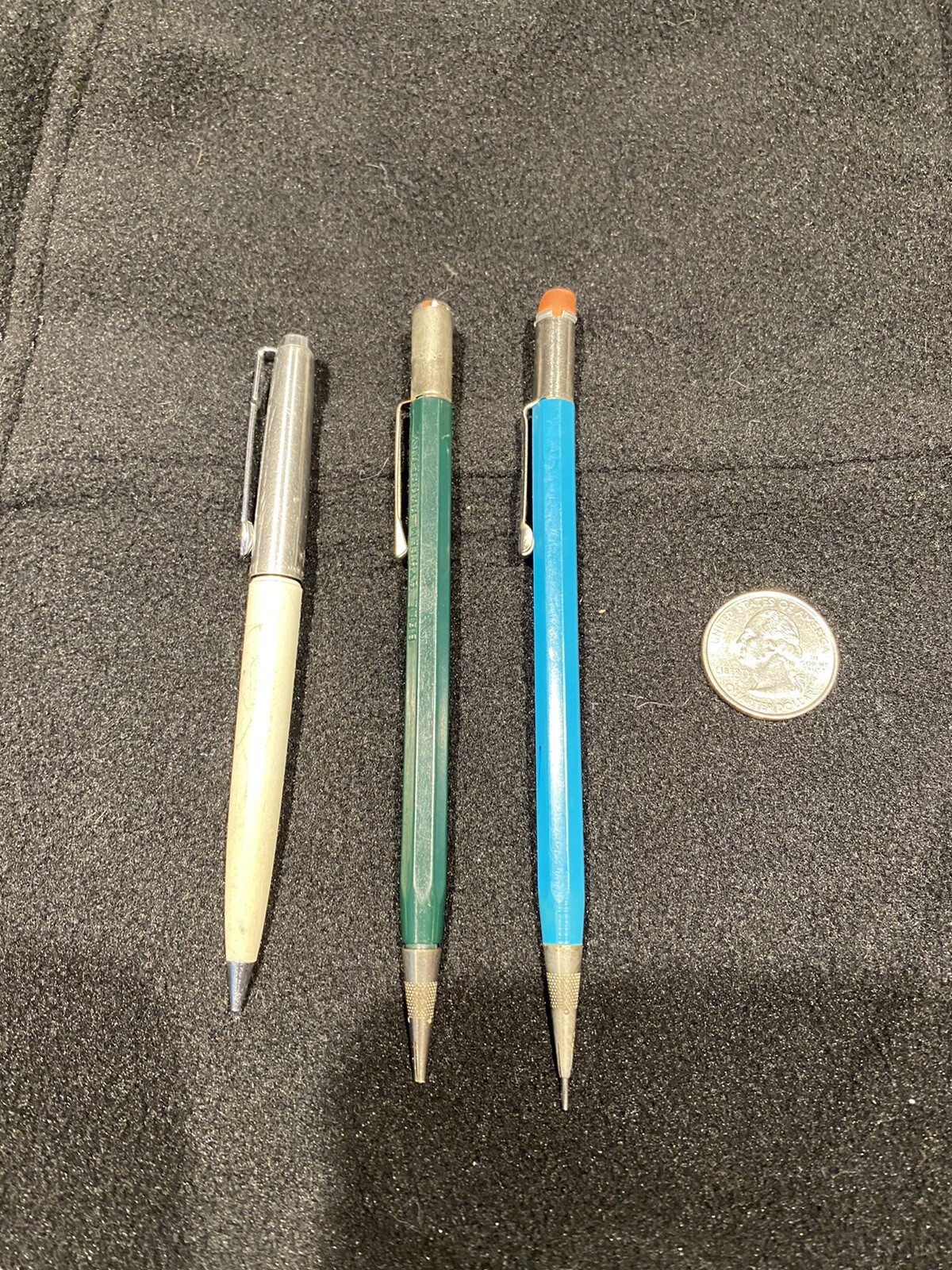 Vintage Advertising Mechanical Pencils parker ,autopoint ,durolite Bell Tel