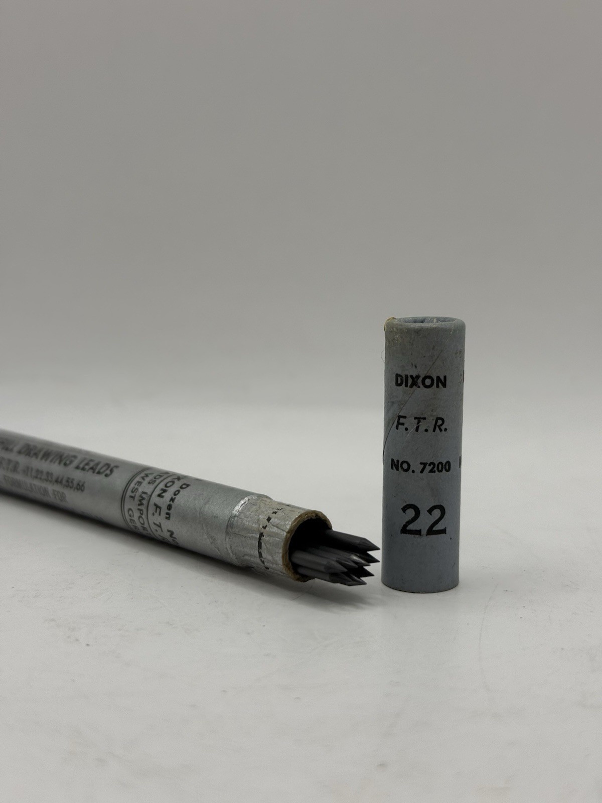 Dixon No. 7200 FTR Refill Drawing Leads 11 22 33 44 55 66 COMPLETE SET For Film