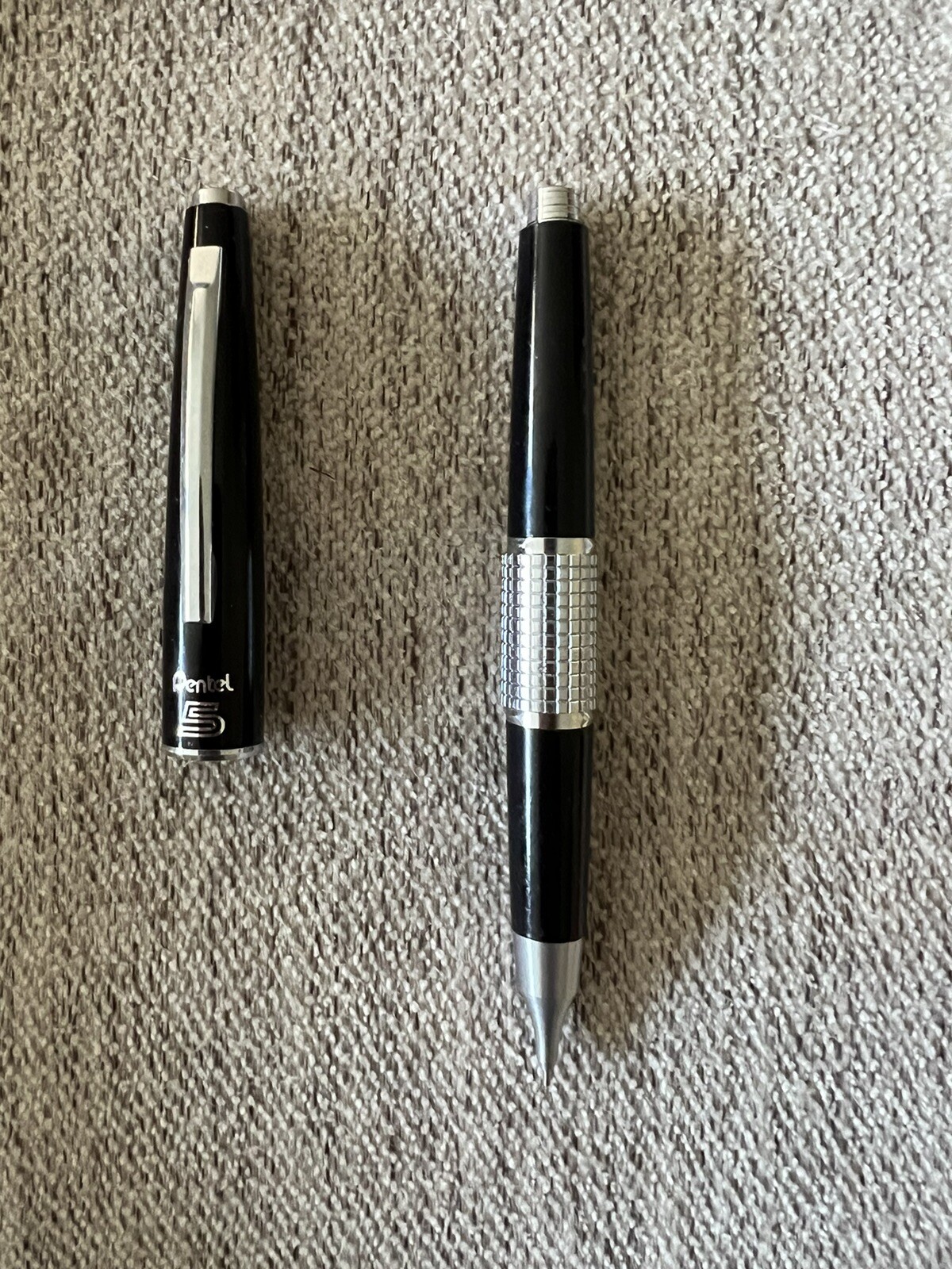 Pentel Mechanical Pencil Mannen CIL Kelly Cap Type P1035-AD Black