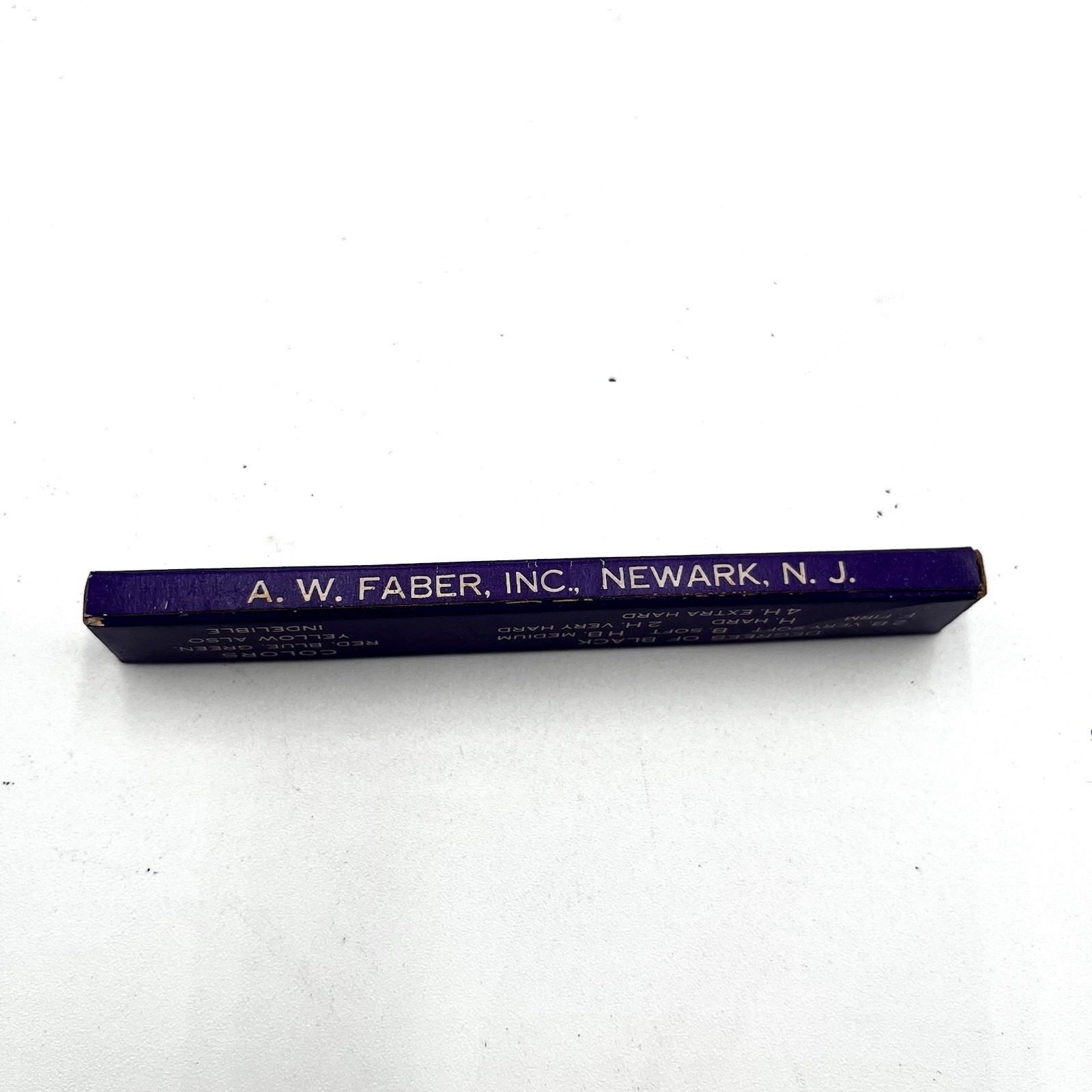 Lot Of 12 Vintage Pencil Leads A.W. Faber No.161 Four Inch Pencil Leads Purple