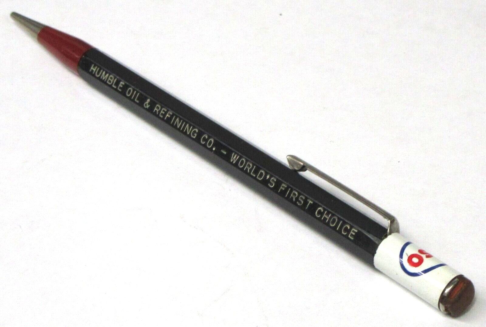 1930’s ESSO HUMBLE OIL 5.75″ can top Autopoint Mechanical Pencil xz