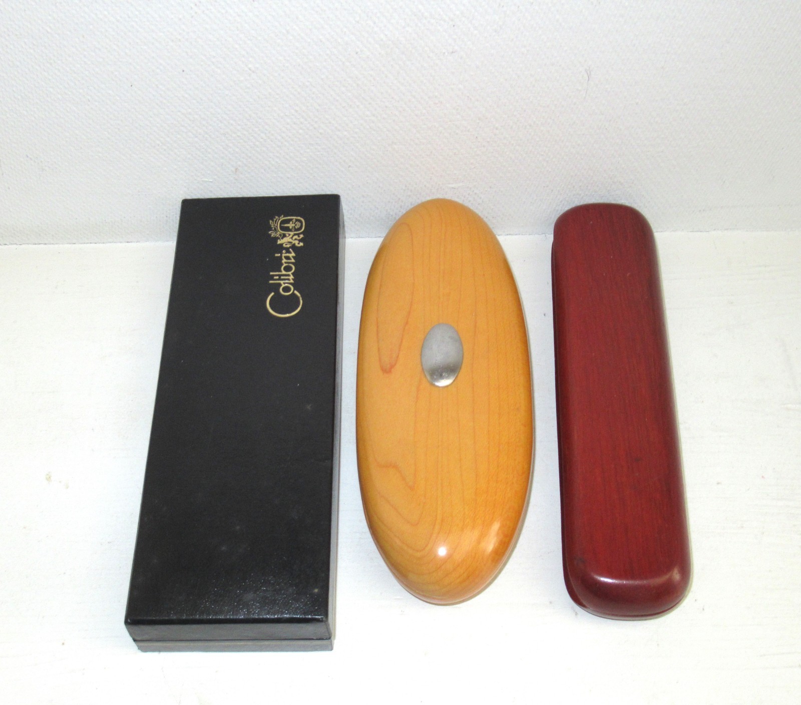 3 Vintage Ink Pens & Mechanical Pencil Colibri & More All Boxed