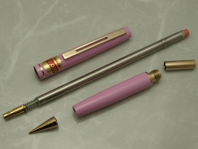 Sailor Japanese Mechanical pencil “HOSCAL” Pink 0.5mm 1990s NOS