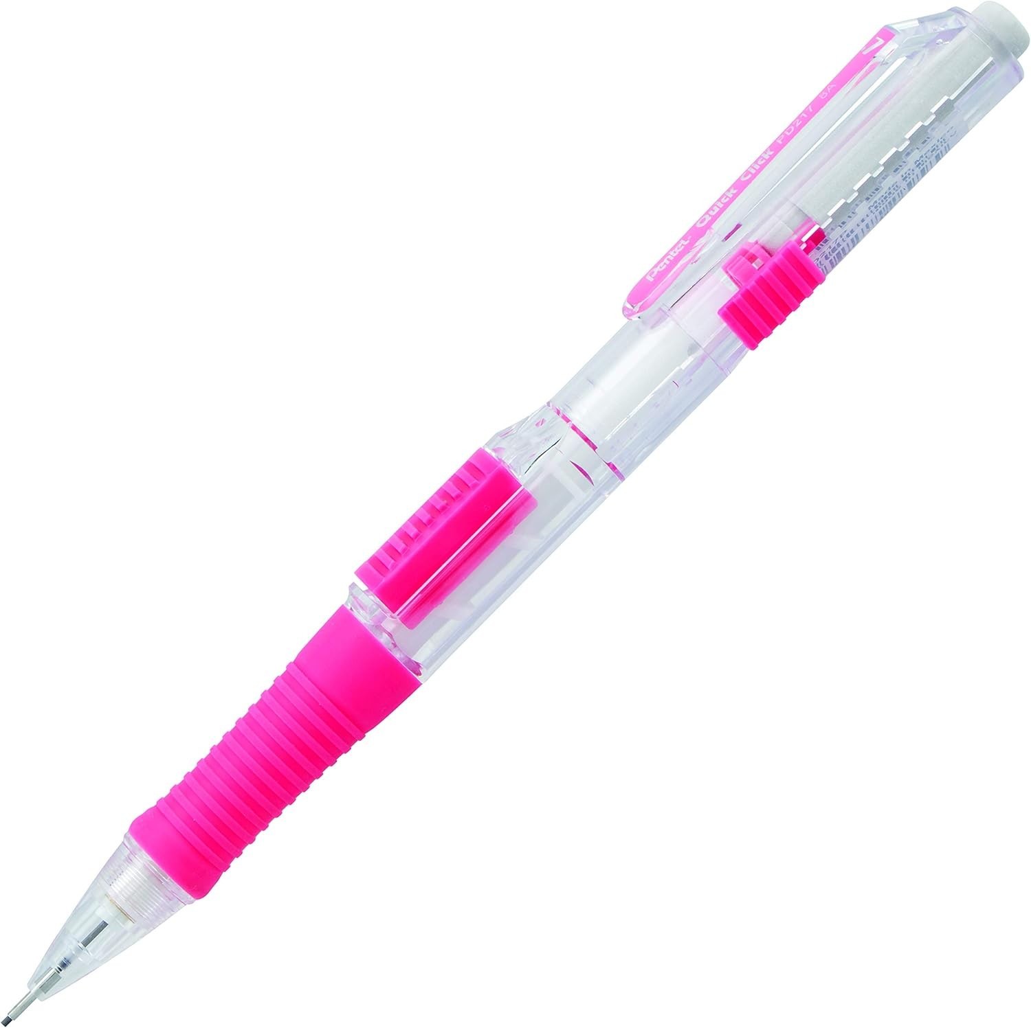 Side-Advance Mechanical Pencil Set, Pink Barrel, Pack of 12