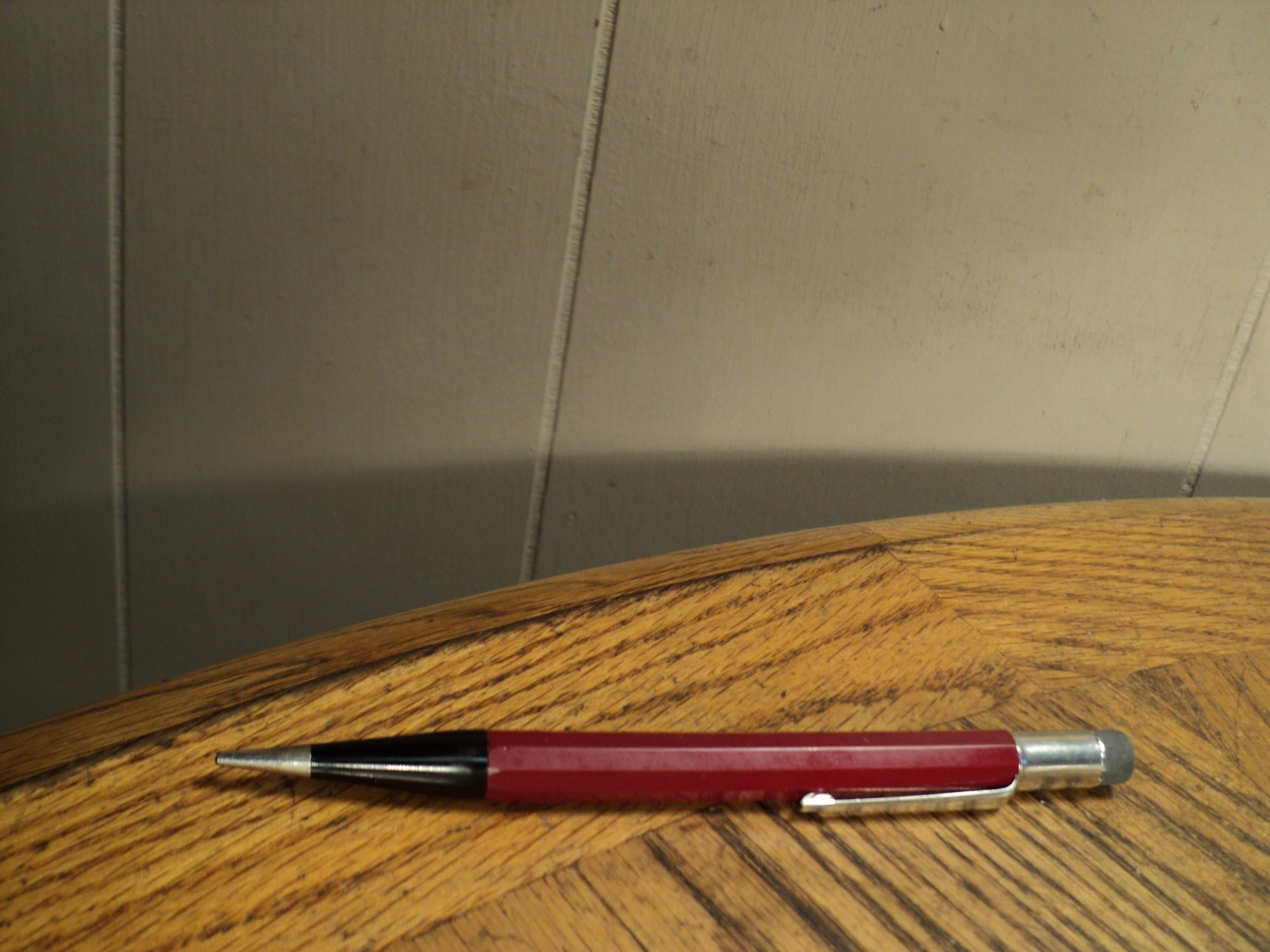 Vintage Autopoint Mechanical Pencil Pacific Mutual Life Insurance Railroad Men