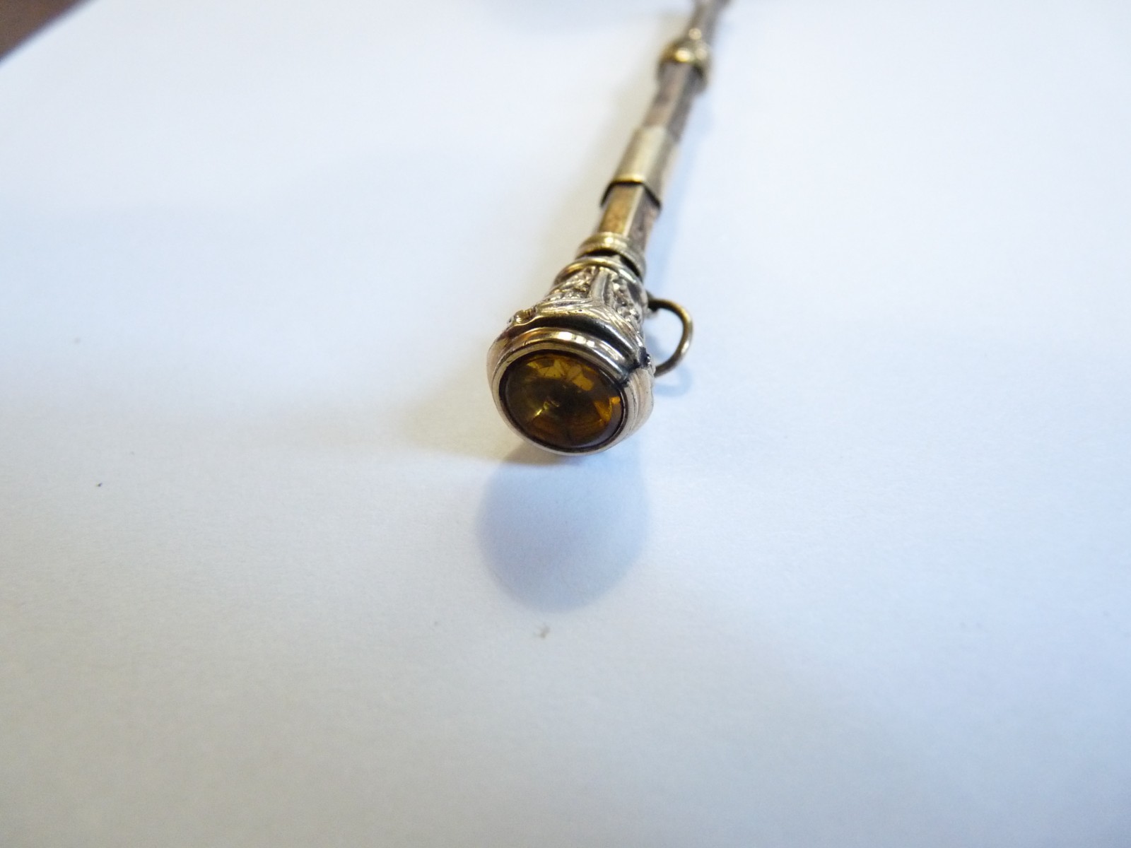 Antique Vintage Victorian Era 14k Gold Filled Propelling Pencil Machanical