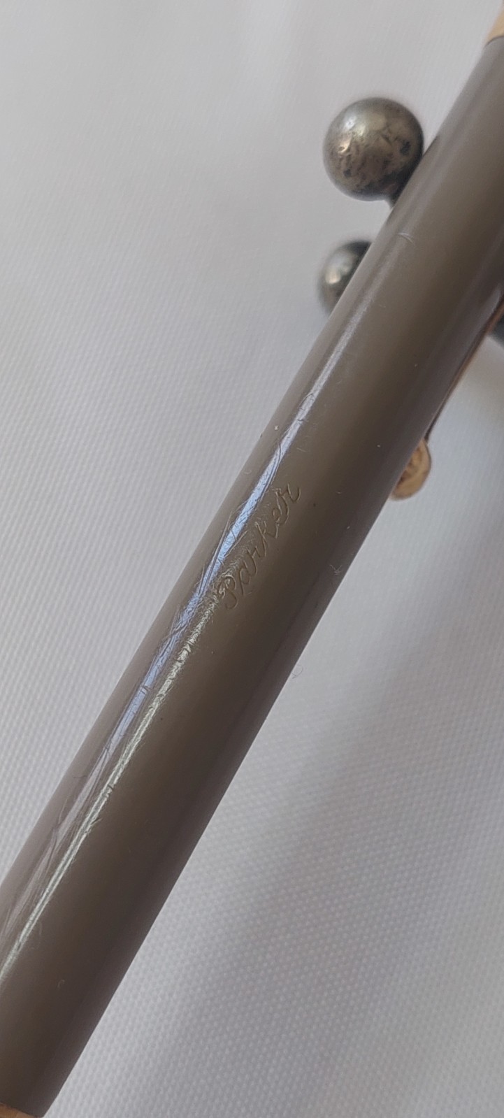 Vintage Parker Duofold 1920s Grey Mechanical Pencil