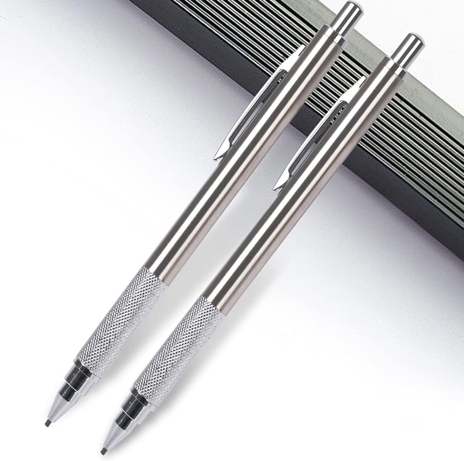 1.3 Mm Mechanical Pencil Set with 4 Tubes Lead Refills,2 Eraser,1.3Mm Mechanical