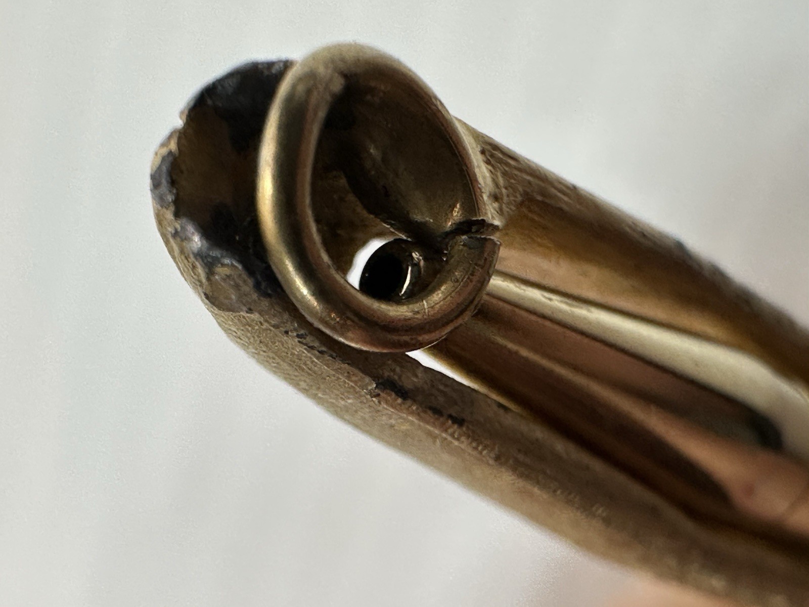 Vintage Florenza Decorative Vintage Mechanical Pencil Gold Tone Missing Parts