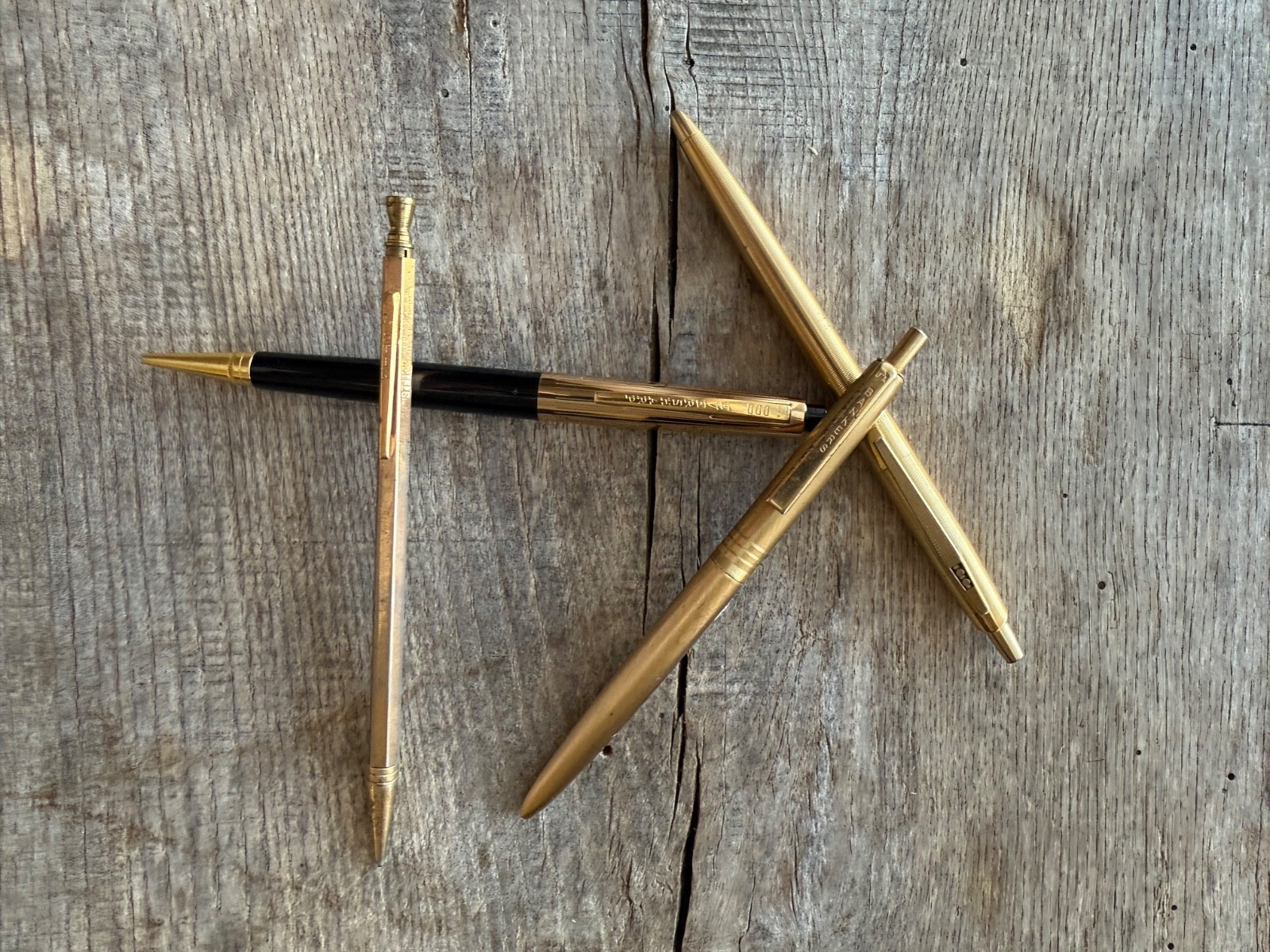 Set of 4 pens – Eversharp Bankers Stik Capri mark