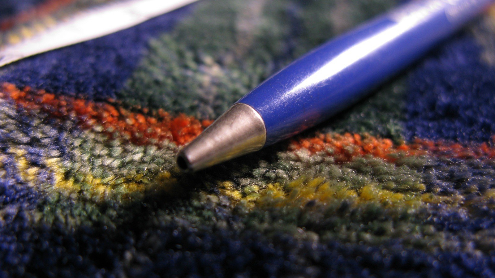 Vintage Advertising Mechanical Pencil Blue 1.18mm Working Eraser and Lead