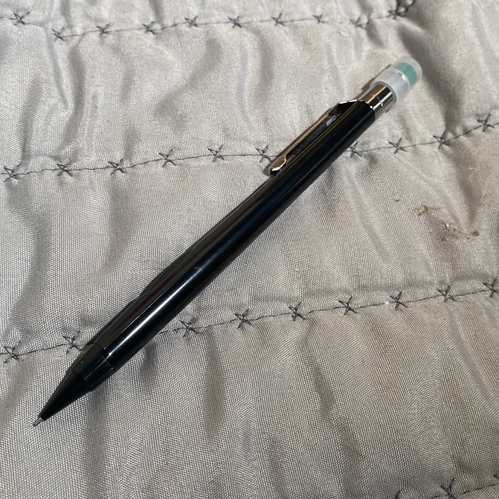 NOS Vtg PENTEL PD345 Quicker Clicker Mechanical Pencil Big Eraser .5mm Japan