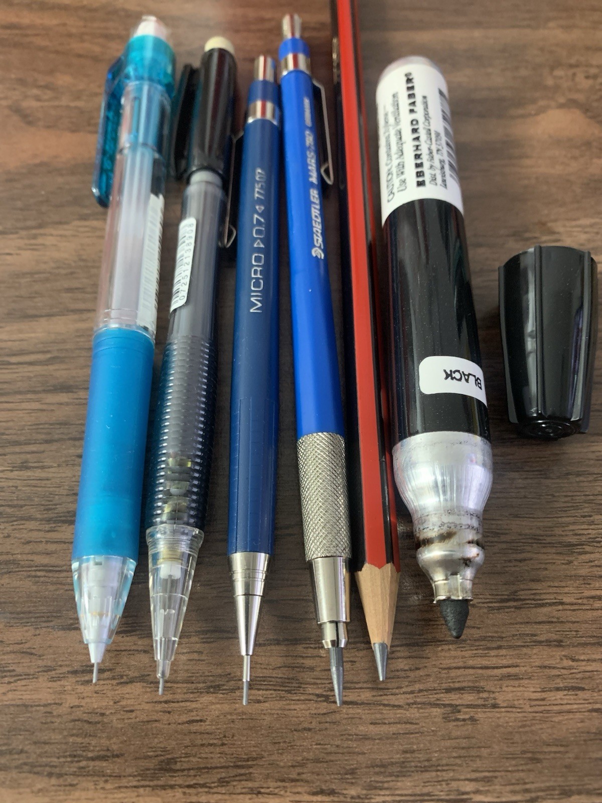 Vintage Mechanical Pencils Pentel Micro Staedtler 90’s 00s Germany Japan USA Lot