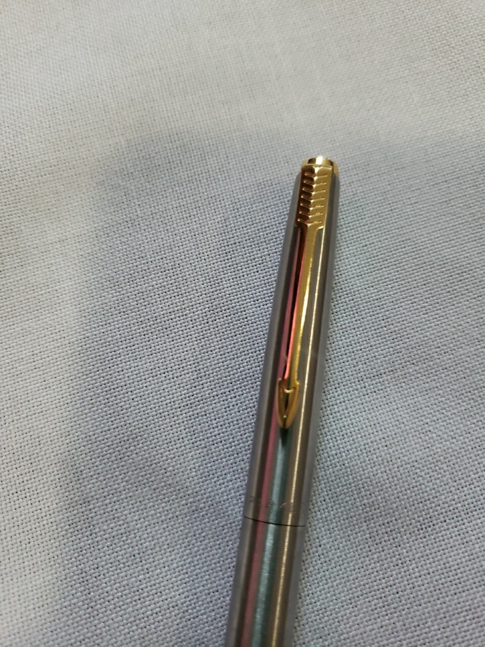 VTG Parker Mechanical Lead Pencil Stainless Steel & Gold Tone Trim Office USA