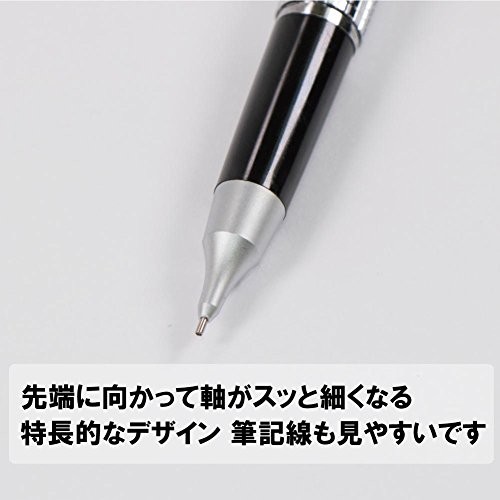 Pentel mechanical pencil, CIL Kelly P1035-AD, black.